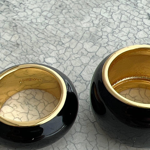 macaron † black